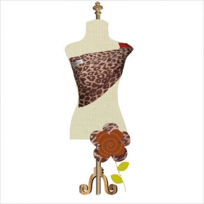 Picture of Chic Papoose Classic Jessica Baby Carrier 007JessicaREG (Baby Carriers)