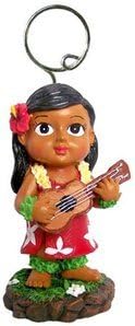 Hawaiian Place Card Holder Keiki with Ukulele