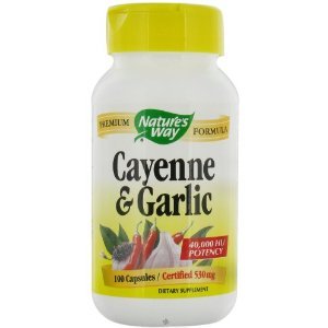 Nature's Way - Cayenne Garlic, 530mg, 100 capsules by Nature's Way