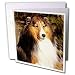 Dogs Sable Border Collies - Sable Border Collie - Greeting Cards-6 Greeting Cards with envelopes