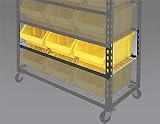 Storelogic 1UGK9 Bin Rack Additional Level, W 10 1/2, D 15
