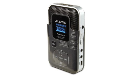 Alesis PalmTrack Handheld Portable Digital Recorder,  24-Bit SD
