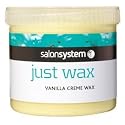 SALON SYSTEM JUST WAX VANILLA CREME WAX 450G