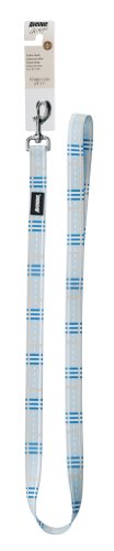 dogit Avenue 75205 Hunde-Leine aus Nylon, 19.1 mm x 1.2 m, blau
