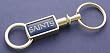 New Orleans Saints Gold Tone Valet Keychain
