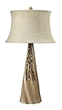 Sterling Industries 93-9242 Bleached Wood-Look Table Lamp with Shells
