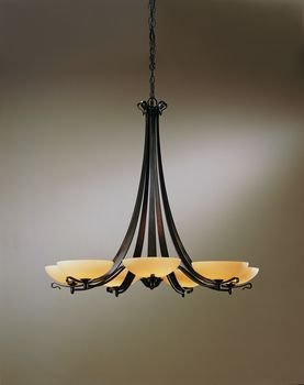 19-1x3607SG - Hubbardton Forge Aegis Chandelier
