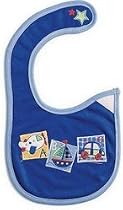 Happy Moments Three Square Bib - Boy by Gund Baby