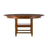 American Perspective#153; Round Dining Table Beeswax Cherry