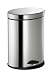 Wesco 102 214-41 Tretabfallsammler oval Edelstahl