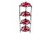 from Apollo Apollo Cast Iron 4-Tier Panstand Round, Red Model 9290