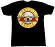 GUNS N ROSES - Bullet Logo - Black T-shirt