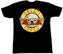 GUNS N ROSES - Bullet Logo - Black T-shirt