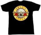 GUNS N ROSES - Bullet Logo - Black T-shirt