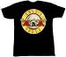 GUNS N ROSES - Bullet Logo - Black T-shirt