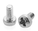 Zinc Plated Steel Pan Head Phillips Machine Screw M5, D7985A