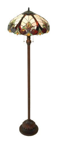 Tiffany Style Renaissance Floor Lamp 18 Shade