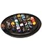 Solitaire Di Venezia, 25mm hand-blown Venetian glass Marbles - Historic Game Classics