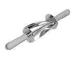 Croissant Cutter Stainless Steel with Wood Handles - Cuts: 4' x 6'