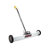 Neiko Heavy Duty 36 Magnetic Sweeper for Concrete, Carpet and Grass! - Quick-Release Unload