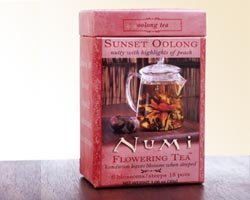 NUMI FLOWERING TEA SUNSET OOLONG - OOLONG TEA (6 BLOSSOMS) by Numi Tea