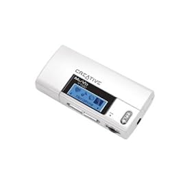 Creative MuVo V100 2 GB MP3 Player (White) by Creative Labs