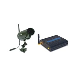Securityman ClearCamII Wi-Fi Interference-Free Wireless Indoor/Outdoor Color Camera Kit with Night Vision and Audio