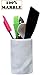 Utensil Holder Spoon Caddy Countertop Handmade Marble kitchen Utensils set organizer - 4.5x4.5x6.5 Inch flatware chopstick Canister Utinsle Holders â€“ Non Bamboo Non Ceramic - Home Accessories (WZ-03)