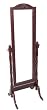 Meridian Group Victoria Mahogany Cheval Floor Mirror