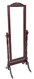 Meridian Group Victoria Mahogany Cheval Floor Mirror