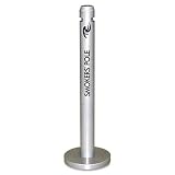 Rubbermaid Commercial Products - Rubbermaid Commercial - Smoker's Pole, Round, Steel, Silver - Sold As 1 Each - Doesn't take up much space. - Oxygen-restricting design. - Weather-resistant. - Easy to empty. - No tools required. Rubbermaid Commercial Products - Rubbermaid Commercial - Smoker's Pole, Round, Steel, Silver - Sold As 1 Each - Doesn't take up much space. - Oxygen-restricting design. - Weather-resistant. - Easy to empty. - No tools required.
