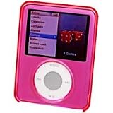 Cellet Apple iPod Nano 3rd Generation Transparent Hot Pink Proguard