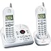 Uniden Dxai4588-2 2.4 Ghz Dual Handset Extended Range Compact Cordless Phone With Answering System & Call Waiting Caller Id