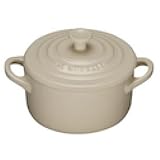 Le Creuset Stoneware Petite Round Casserole, Almond  from LE CREUSET UK LTD