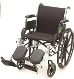 Steel Wheelchairs - Flip Back Desk Arms, 16, Elevating Legrest