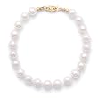 7" 14k Yellow Gold 6.5-7mm (AA) Akoya Pearl Bracelet
