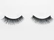 Black False Eyelashes Reusable Natural Human Hair Eye Lashes Includes Adhesive