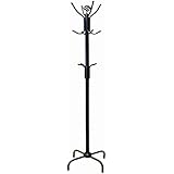 Metal Coat Jacket Purse Rack, Black