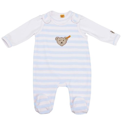 Steiff Unisex - Baby Bekleidungsset, gestreift Classics Nicky 0002855, Gr. 68, Blau (baby  Preisvergleich