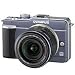 Olympus PEN E-PL1 12.3MP Live MOS Micro Four Thirds Interchangeable Lens Digital Camera with 14-42mm f/3.5-5.6 Zuiko Digital Zoom Lens (Slate Blue)
