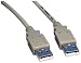 Max Value USB 2.0 Data Cable A Male to A Male, 2 Mtrs, Beige
