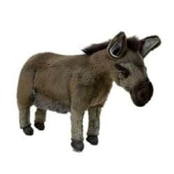 Plush Standing Stuffed Donkey 17"