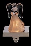 Lighted Acrylic Angel Christmas Stocking Holder