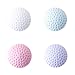 Dtacke 12pcs Self Adhesive Rubber Wall Crash Pad Door Buffer Silencer Doorknob Back Wall Furniture Protector
