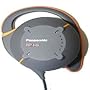 Panasonic RP-HS22 Sport Clip-On Headphones with Washable Earpads (Grey)