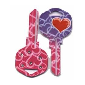 KW1-HTS KEYBLK HEARTS (Pack of 5)