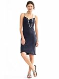 Banana Republic Petite Silk Crinkle Dress
