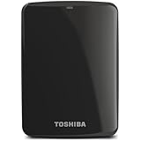 Toshiba Canvio Connect 2TB Portable Hard Drive, Black (HDTC720XK3C1)