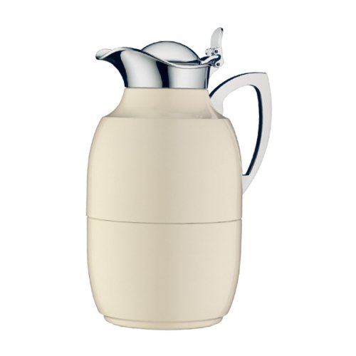 Alfi Juwel Lacquered Thermal Carafe, Cream, 33-Ounce