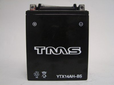YTX14AH-BS SEALED AGM BATTERY REPLACES YB14A-A2 YB14A2($BT-AGM-YTX14AH-BS(MF))